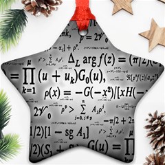 Math Formula Ornament (star) by Bedest