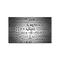 Math Formula Sticker (rectangular) by Bedest