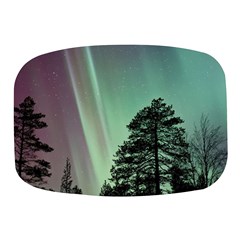 Silhouette Of Aurora Borealis Mini Square Pill Box by Bedest