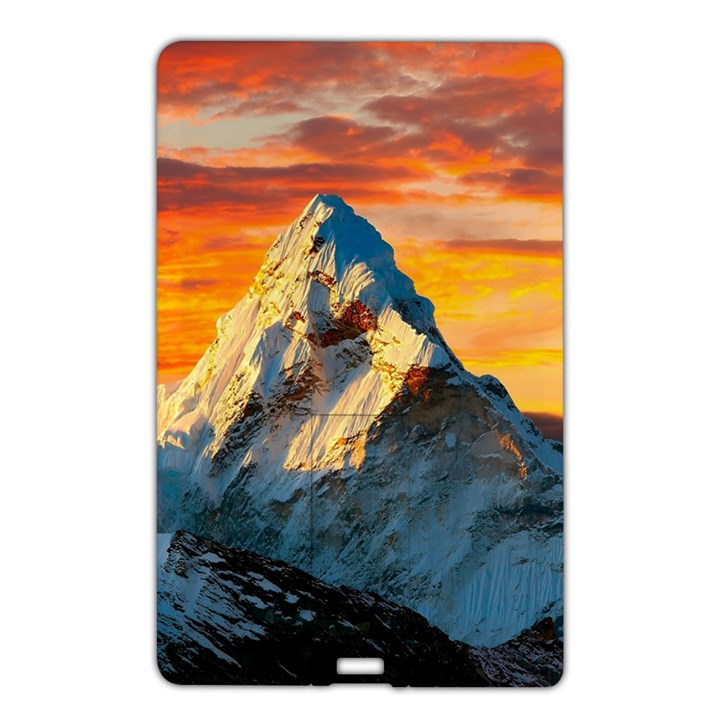 Himalaya Nature Mountain Name Card Style USB Flash Drive