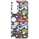 Pattern Seamless Texture Cartoon Samsung Galaxy S24 Plus 6.7 Inch Black TPU UV Case Front