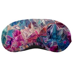 Blue Blend Sleep Mask by kaleidomarblingart