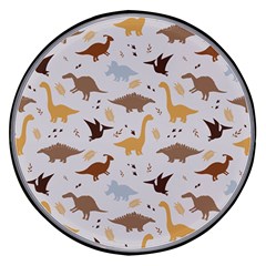 Seamless Dino Pattern Wireless Fast Charger(black) by Safari