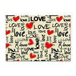 Love Abstract Background Love Textures Sticker A4 (100 pack) Front