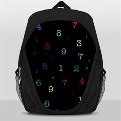 Numbers, Math, Keyboard Backpack Bag by kyorashop23