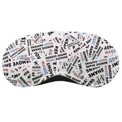 Embrace The Magic Inspirational Phrase Pattern Sleep Mask by dflcprintsclothing