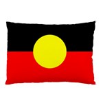 Aboriginal flag on Pillow Case (Two Sides) Front