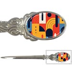 Abstract Pattern Design Letter Opener Front