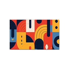 Abstract Pattern Design Sticker Rectangular (100 Pack) by Salmanaz77