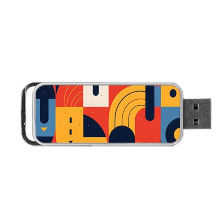 Abstract Pattern Design Portable USB Flash (Two Sides)