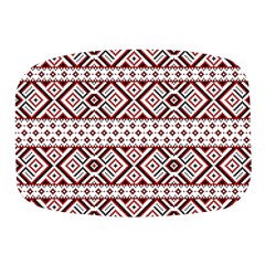 Ukrainian Folk Seamless Pattern Ornament Mini Square Pill Box by Bedest