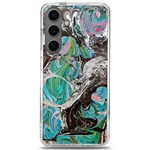 Marbling Mono Blend  Samsung Galaxy S24 6.2 Inch TPU UV Case Front