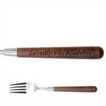 Zenadth Kes Academy s Stainless Steel Fork With Wooden Handle Fork