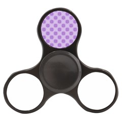 Purple Pattern Seamless Texture Mandala Finger Spinner by Bedest