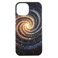 Galaxy Background Star Iphone 15 Black Uv Print Pc Hardshell Case by Bedest