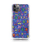 Grateful Dead Dancing Bears Pattern iPhone 11 Pro 5.8 Inch TPU UV Print Case Front