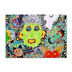 Supersonic Monster Mash Sticker A4 (10 Pack) by chellerayartisans