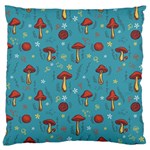 Whimsical Mushroom pattern Standard Premium Plush Fleece Cushion Case (One Side) Front