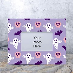 Boo Crew Halloween Season White Tabletop Photo Frame 4 x6  by Safari