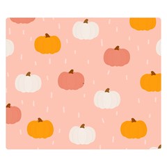 Pumpkin Pattern Halloween 20240926 160345 0000 Premium Plush Fleece Blanket (small) by Safari