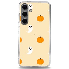 Pumpkin And Boo Crew Halloween  Samsung Galaxy S24 6 2 Inch Tpu Uv Case by Safari