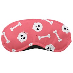 Halloween Pattern With Sculles And Bones 20240926 160927 0000 Sleep Mask by Safari