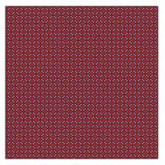 Brown Red Dot Pattern Square Satin Scarf (36  X 36 ) by ytdream