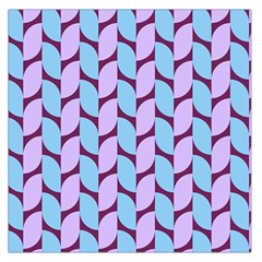 Purple Blue Pattern Square Satin Scarf (36  X 36 ) by ytdream