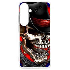 Confederate Flag Usa America United States Csa Civil War Rebel Dixie Military Poster Skull Samsung Galaxy S24 Ultra 6 9 Inch Tpu Uv Case by Ket1n9