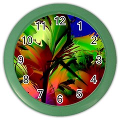 Splash Color Wall Clock by geonetique