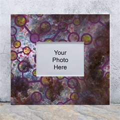 Abstract Molecular Space Art White Wall Photo Frame 5  X 7  by ExtraAwesomeSauce