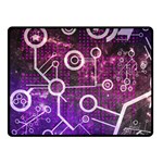 Cosmic Network Geometric Art Two Sides Fleece Blanket (Small) 45 x34  Blanket Front