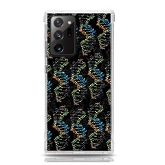 Multicolored Dna Strand Art Samsung Galaxy Note 20 Ultra Tpu Uv Case by ExtraAwesomeSauce