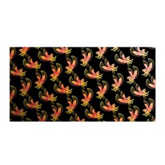 Regal Eagle Pattern Satin Wrap 35  X 70  by ExtraAwesomeSauce