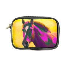 Vibrant Abstract Equine Art Coin Purse by ExtraAwesomeSauce