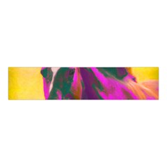 Vibrant Abstract Equine Art Velvet Scrunchie by ExtraAwesomeSauce