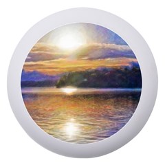 Serene Sunset Over Water Dento Box With Mirror by ExtraAwesomeSauce