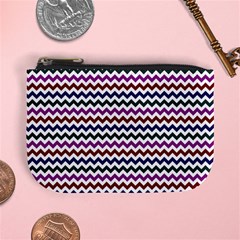 Chevron Pattern Mini Coin Purse by ytdream