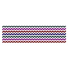 Chevron Pattern Oblong Satin Scarf (16  X 60 ) by ytdream