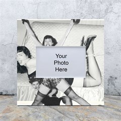 Betty Page Bdsm White Box Photo Frame 4  X 6  by CherleyTemples