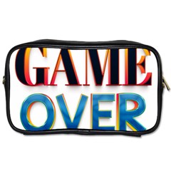 Game Over Text Design  Toiletries Bag (one Side) by 7223056