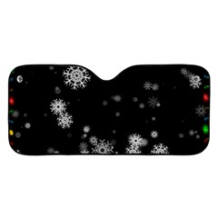 Christmas Snow Edge, Lights Car Windshield by kyorashop23