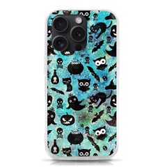 Ghosts Owls Pumpkins Iphone 15 Pro Tpu Uv Print Case by kyorashop23