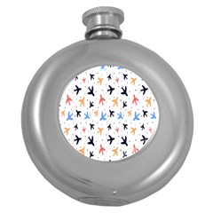 Cute Airplanes Planes Round Hip Flask (5 Oz) by ConteMonfrey