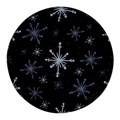 The Most Beautiful Stars Round Glass Fridge Magnet (4 Pack) by ConteMonfrey