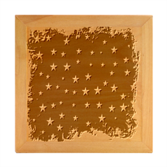 Little Stars Pattern Wood Photo Frame Cube by ConteMonfrey