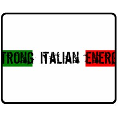 Strong Italian Energy Two Sides Fleece Blanket (medium) by ConteMonfrey