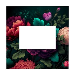 Colorful Flowers White Box Photo Frame 4  X 6  by DimSum