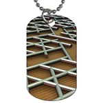 0118 F Expression Of Structure Large Dog Tag (Two Sides) Front