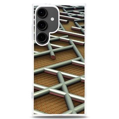 0118 F Expression Of Structure Large Samsung Galaxy S24 Plus 6 7 Inch Tpu Uv Case by geonetique